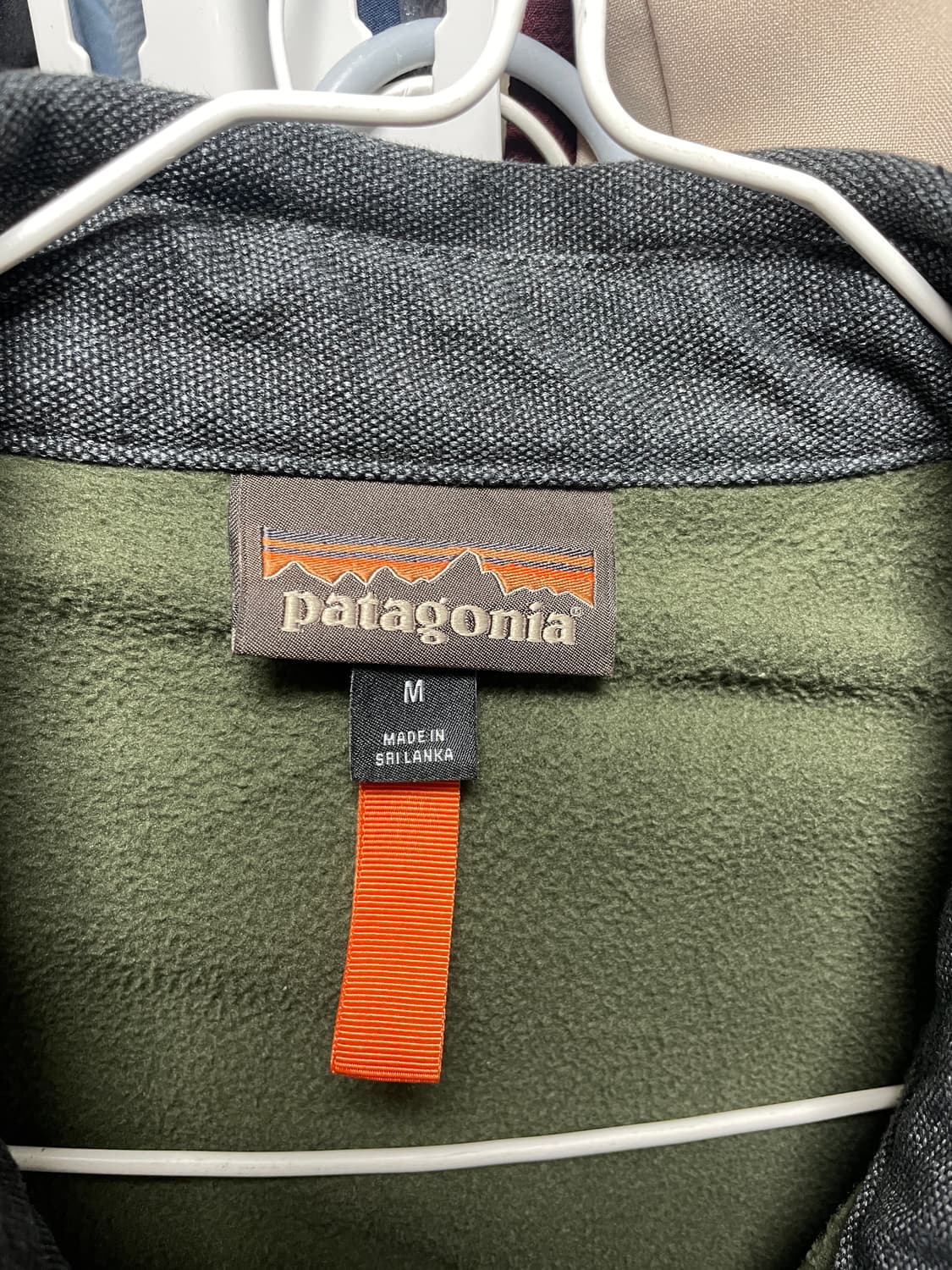 [M] 파타고니아 남성 아이언 포지 데님 워크 플리스 셔츠 자켓 블랙 상품이미지3