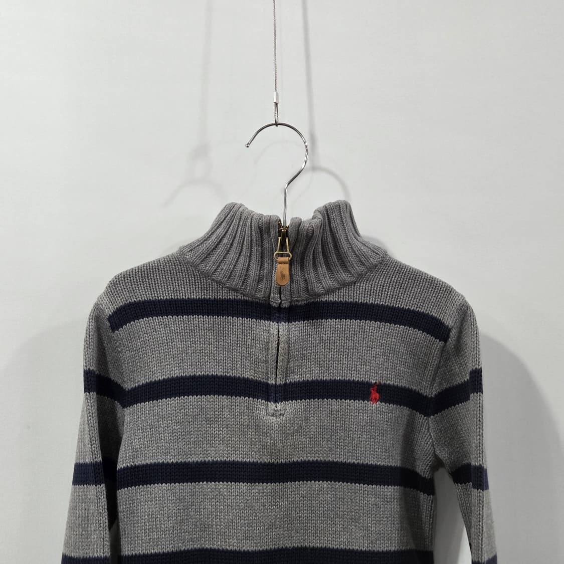 폴로랄프로렌 키즈 풀오버 하프집업 코튼 니트 6 상품이미지2