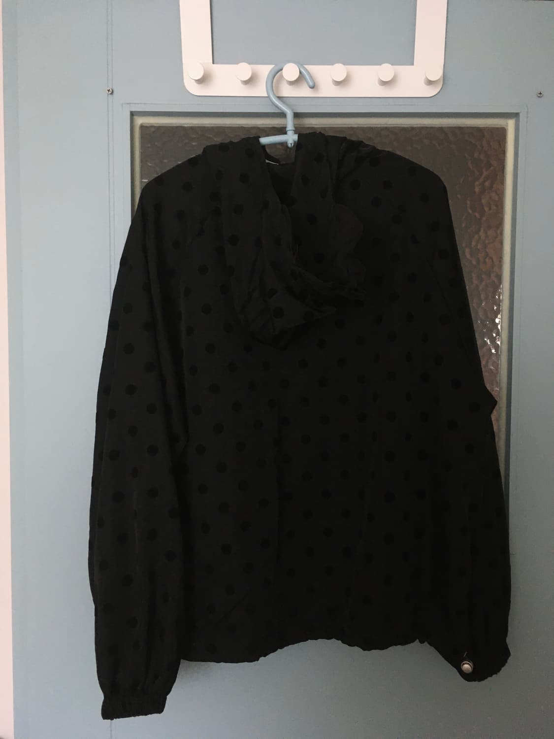 오헤시오 도트  dot frill hooded windbreaker  상품이미지7