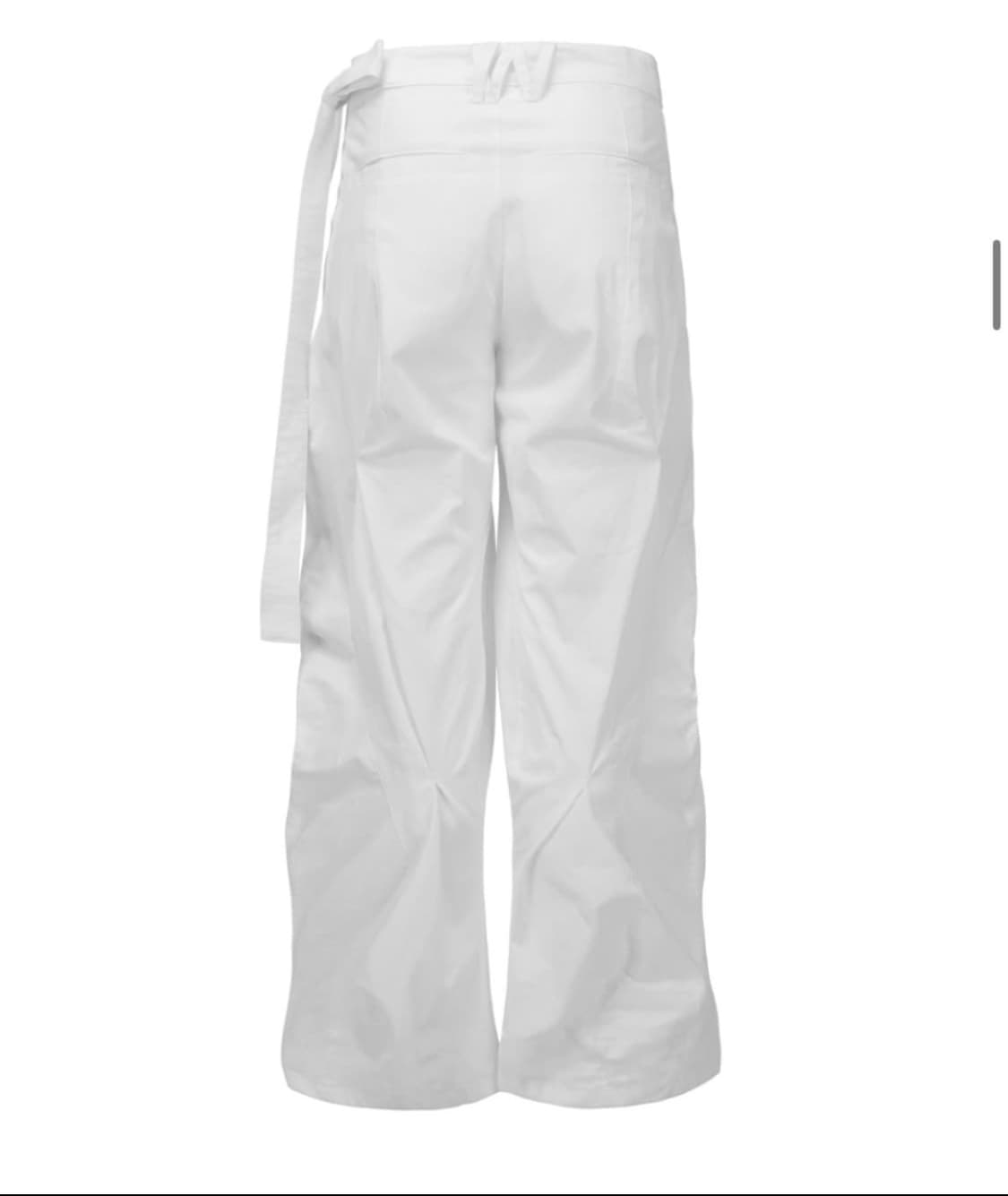 나체 DISTORTED DRAPING PANTS IVORY /0 size 상품이미지2