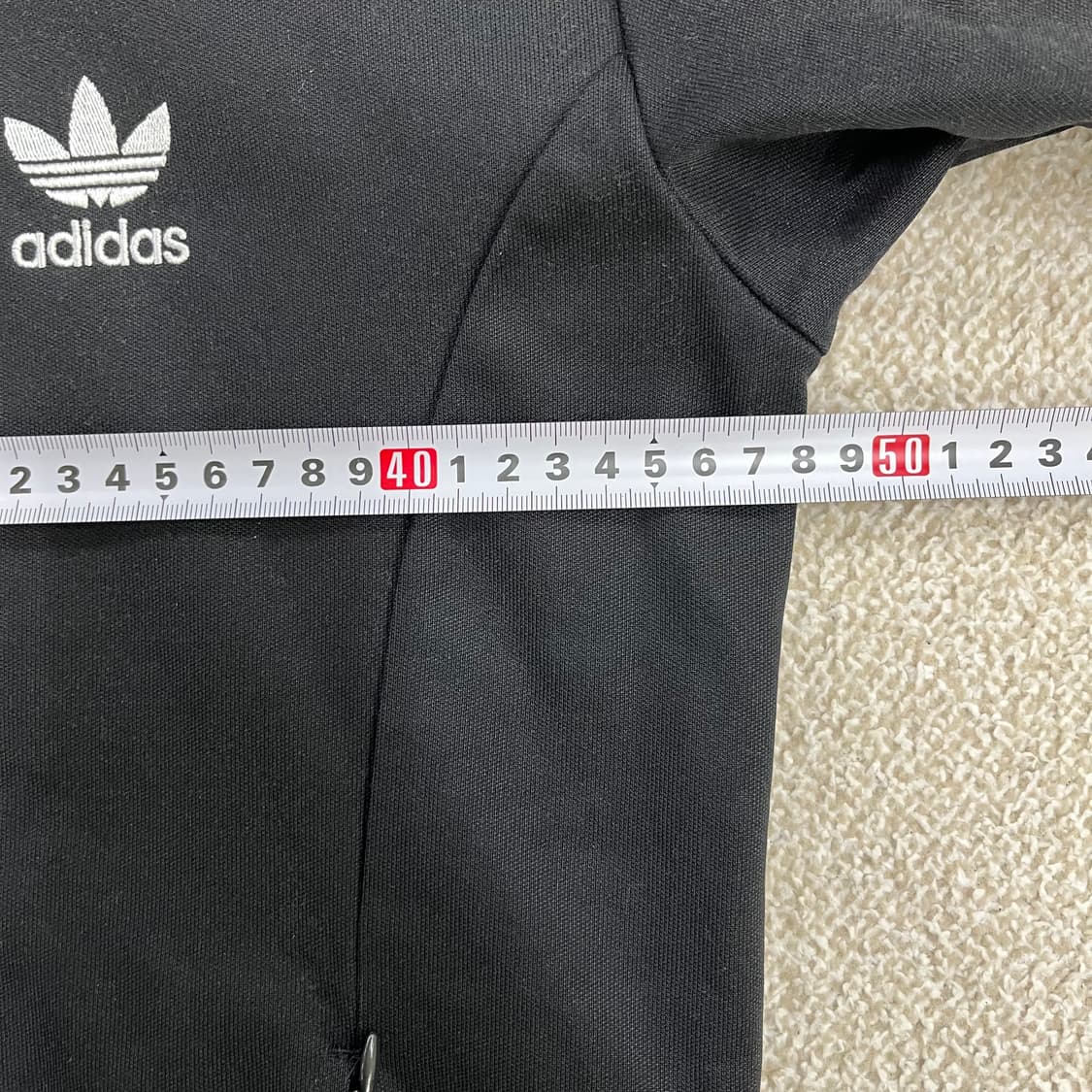 [100] 아디다스 유로파 트랙탑 블랙 져지 집업 자켓 0102M1 상품이미지7