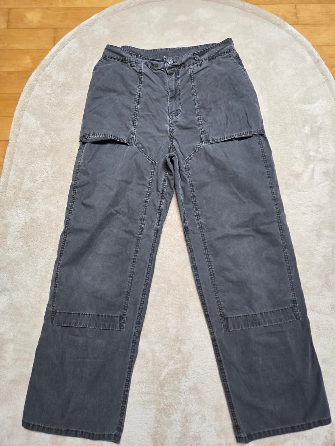 준지 코튼 카고 팬츠 46사이즈 / 3회착 민트제품 상품이미지1