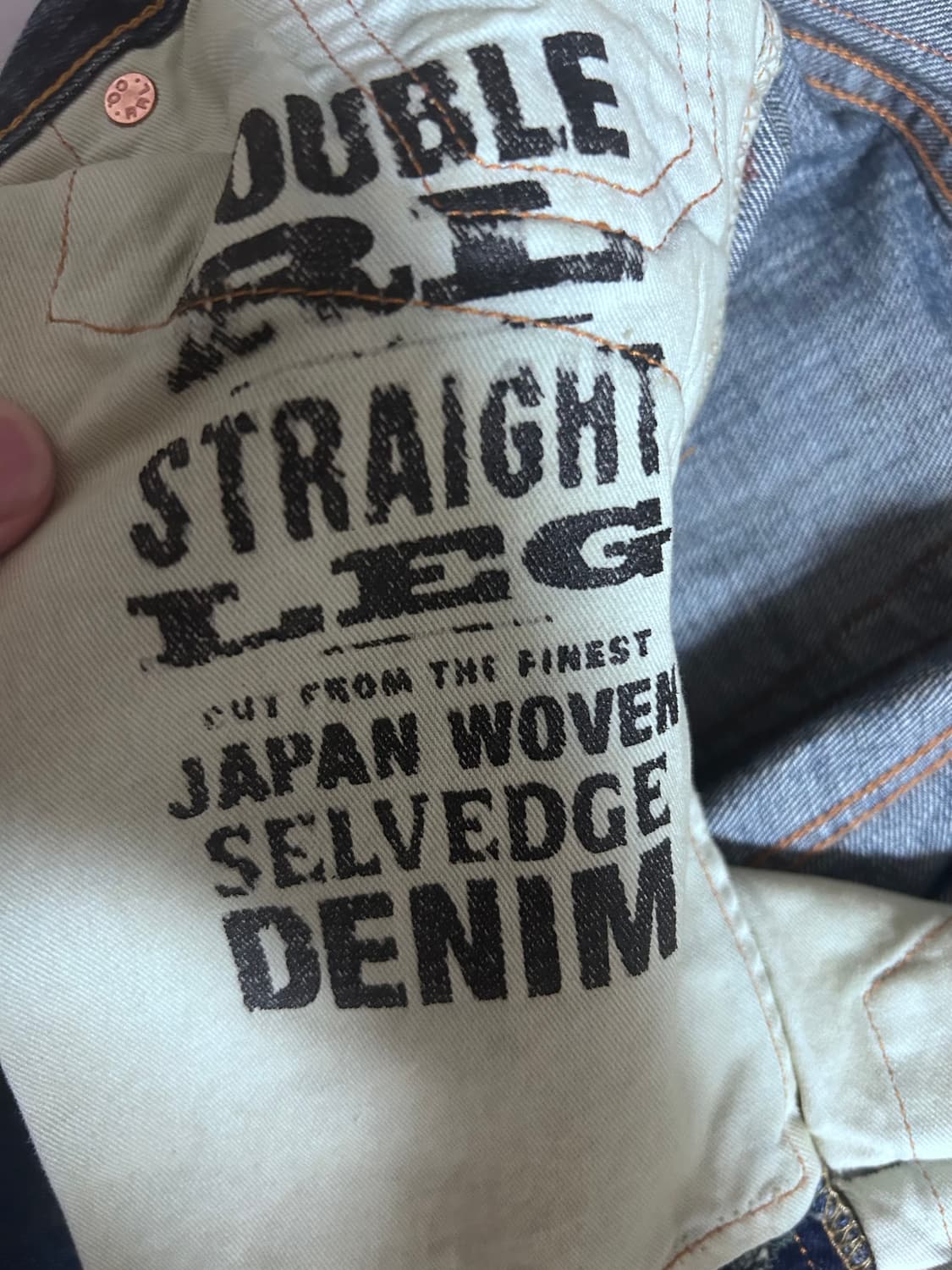 Rrl 스트레이트 레그 핏 힐스뷰 데님 진 30x30 상품이미지4