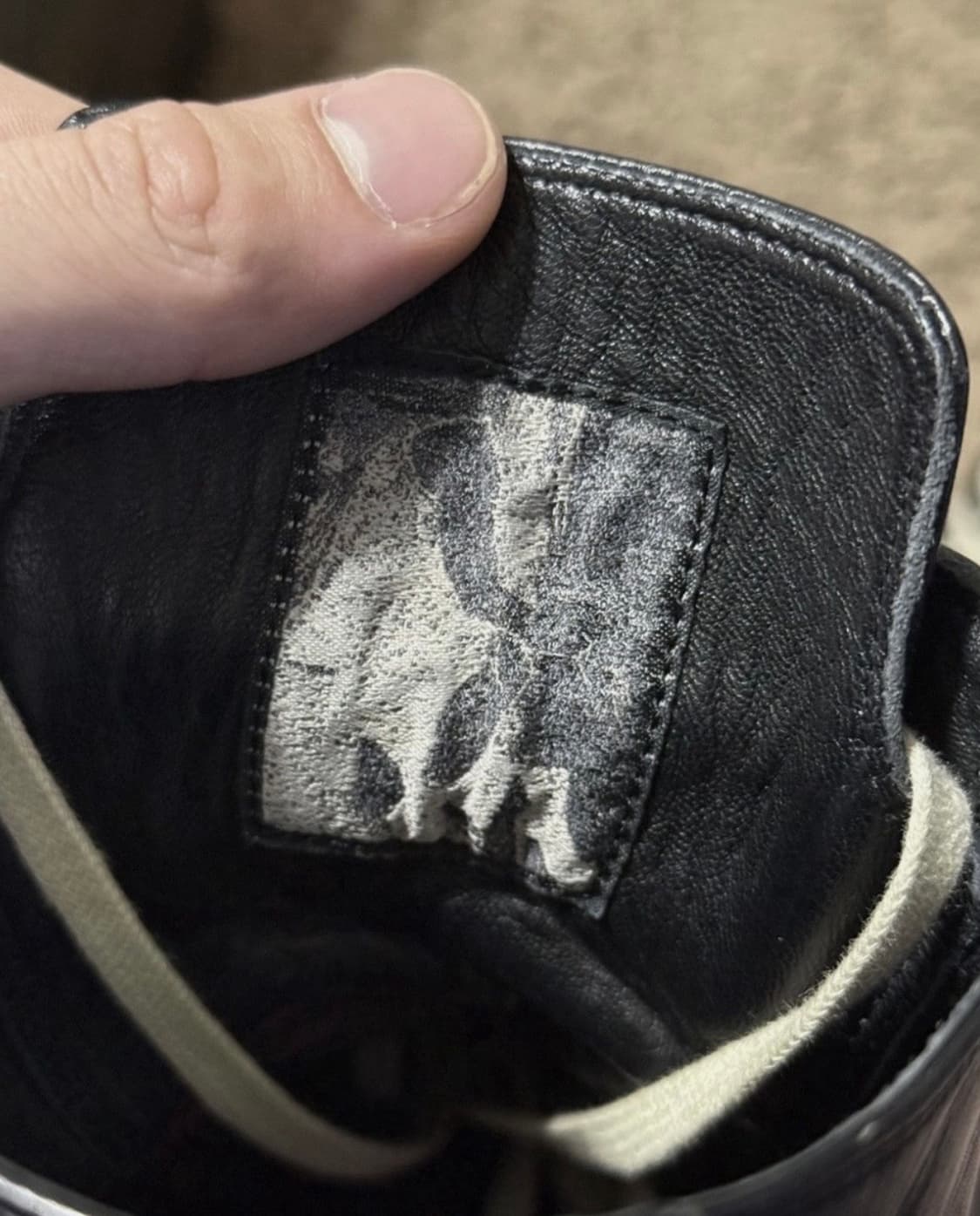 릭오웬스 라몬즈 하이 44 상품이미지4