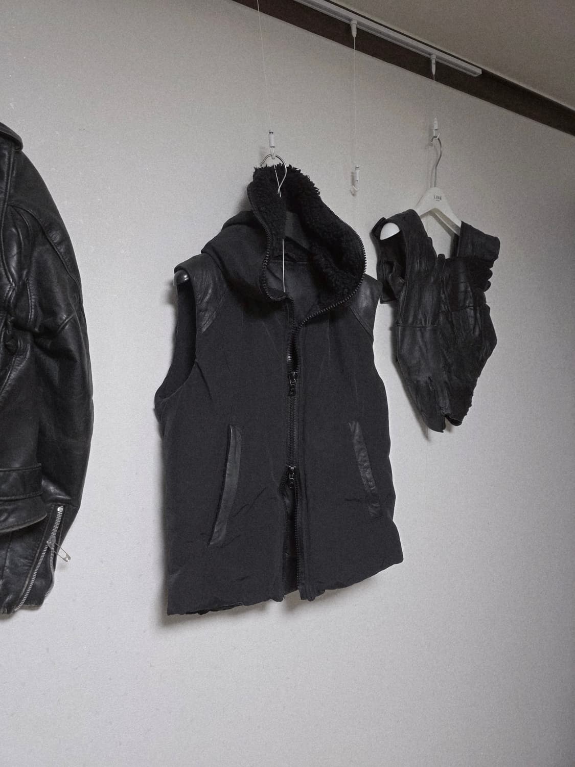 Attachment sheep skin padded vest 상품이미지2