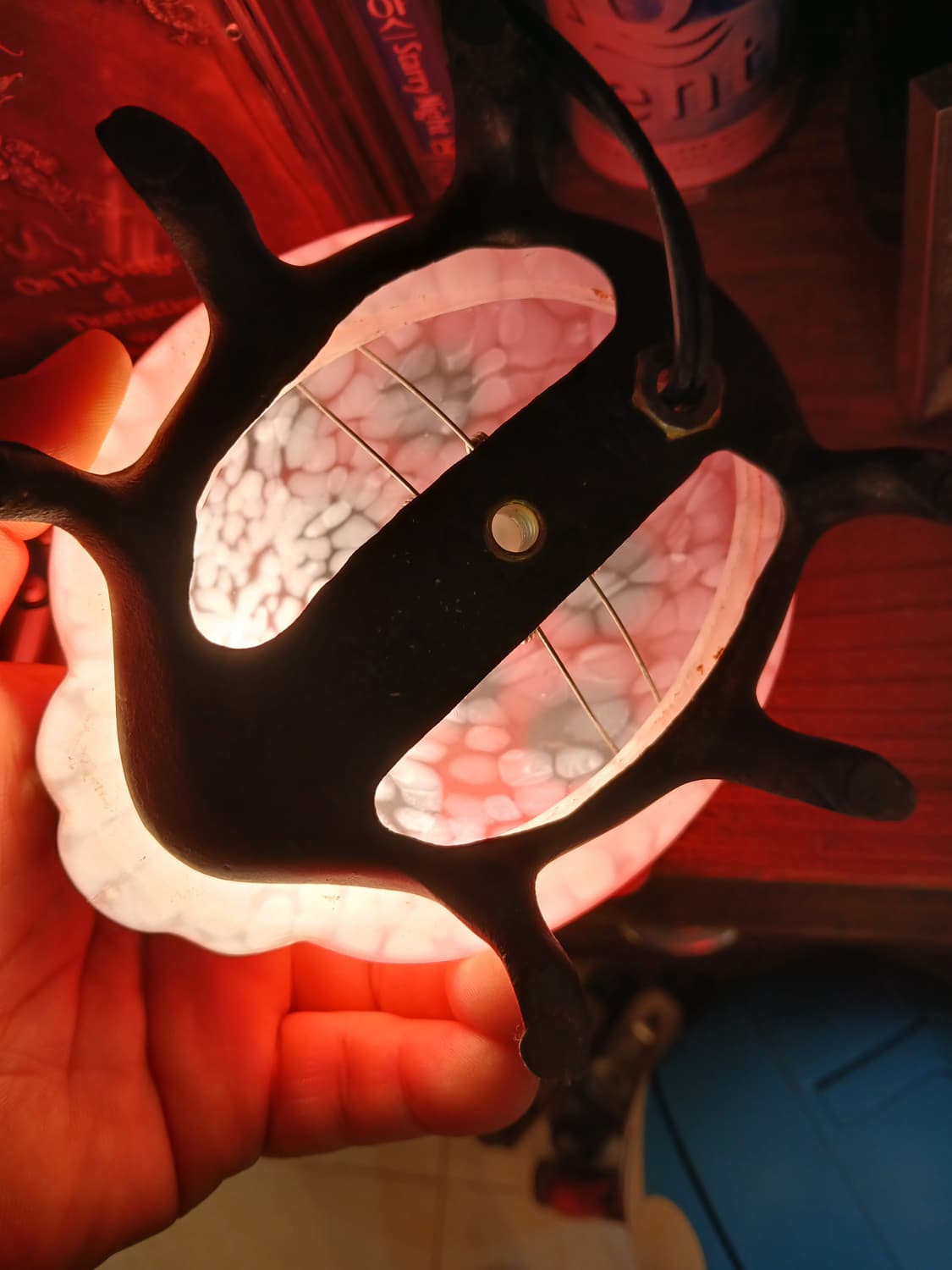 빈티지 무당벌레 테이블 램프 상품이미지4