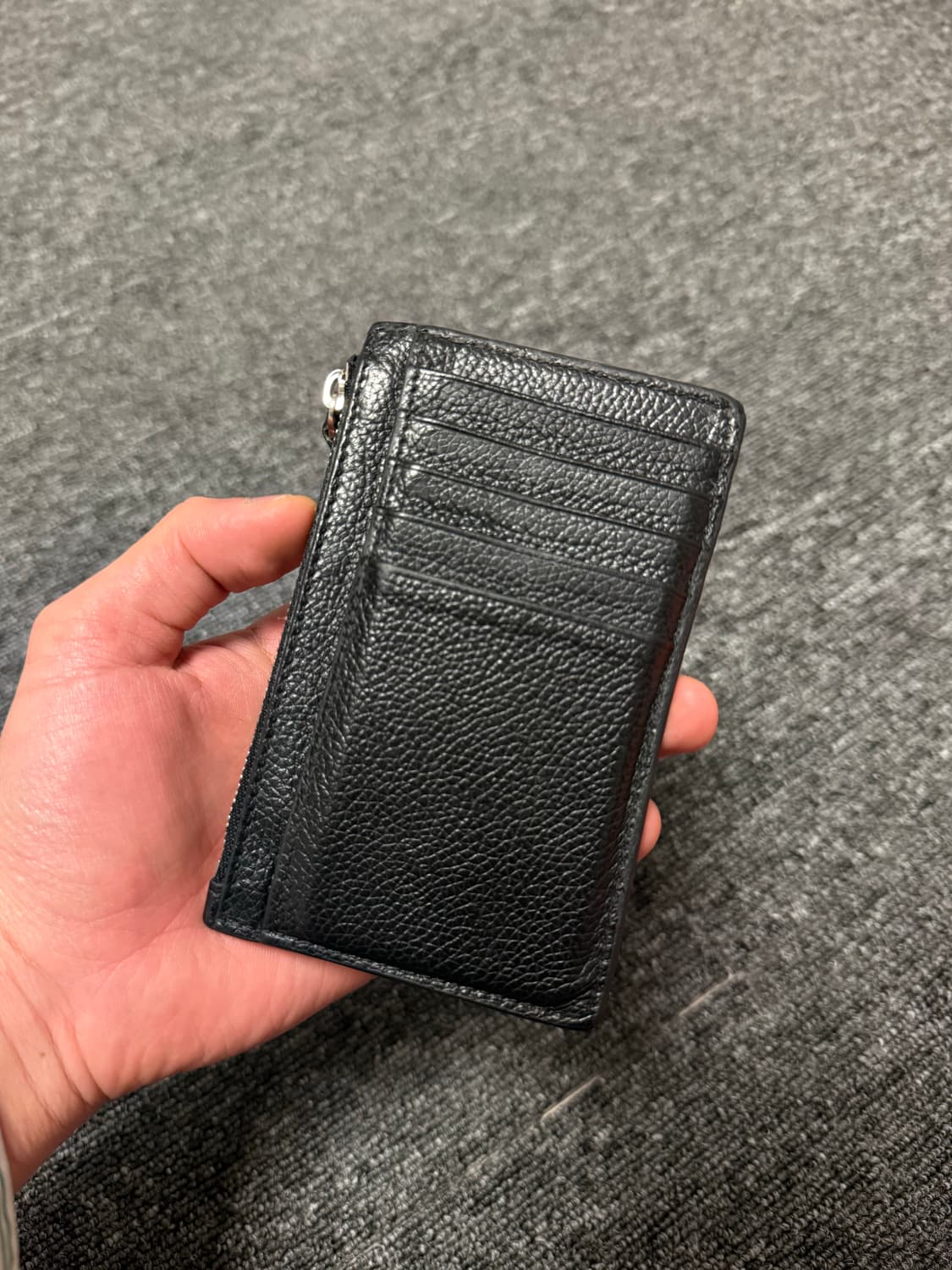 [ONE SIZE] 발렌시아가 캐쉬 라지 롱 코인 리버스 로고 카드지갑 상품이미지3