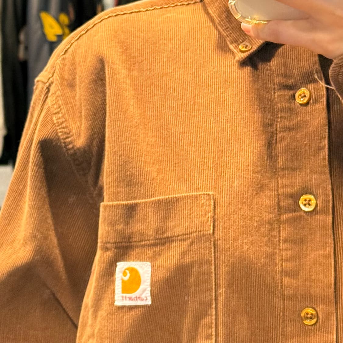 [NO.9] 칼하트 코듀로이 긴팔셔츠 상품이미지4