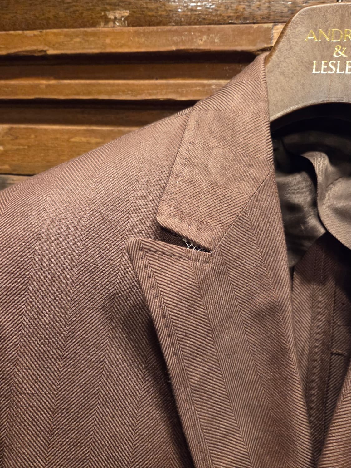 이탈리아 브랜드 HALSTON 더블브레스티드자켓  상품이미지2