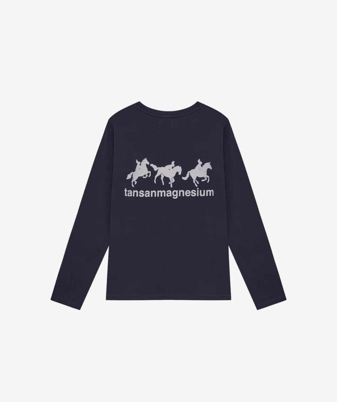 탄산마그네슘 - 홀스 래빗 롱슬리브 (네이비) 상품이미지1