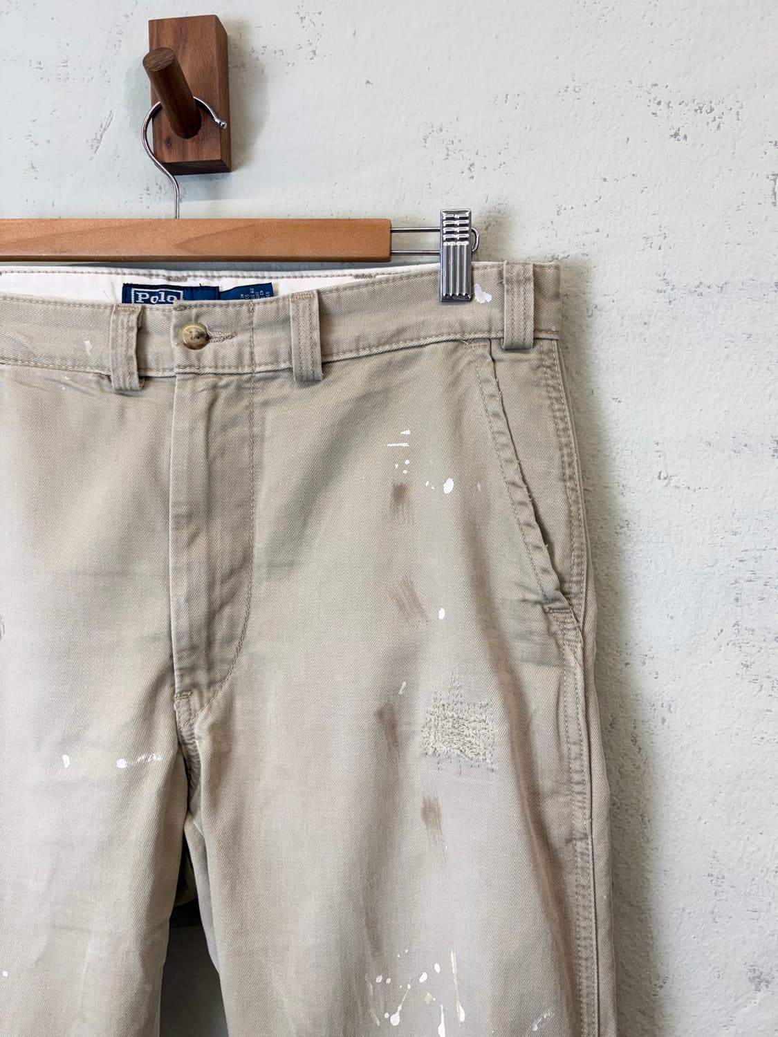 폴로랄프로렌 큐알라벨 디스트레드 헤리티지 치노팬츠 상품이미지4