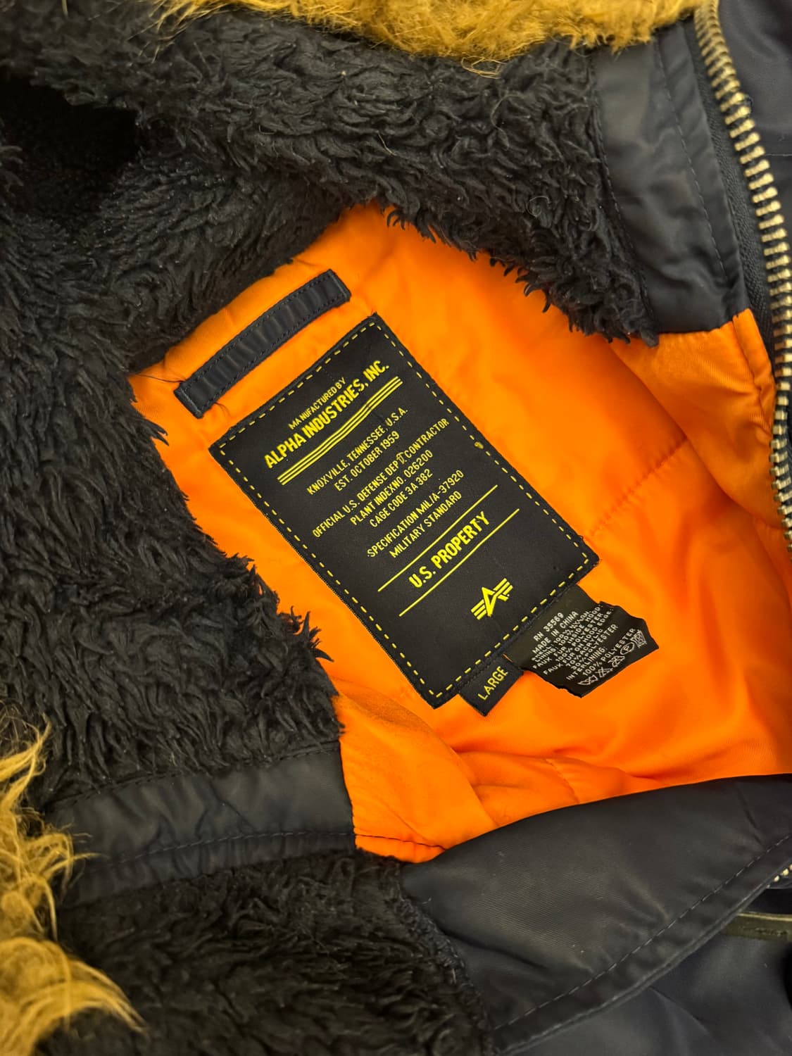 [L] alpha n3b 네이비컬러 상품이미지4