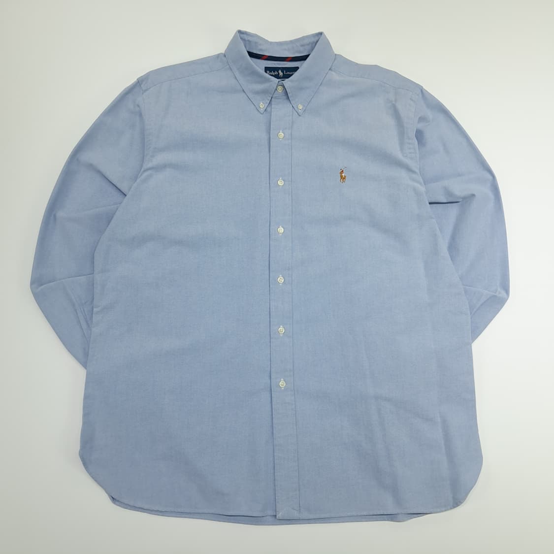 CN715 2XL 폴로 랄프로렌 클래식블루 긴팔 셔츠 남방 상품이미지1
