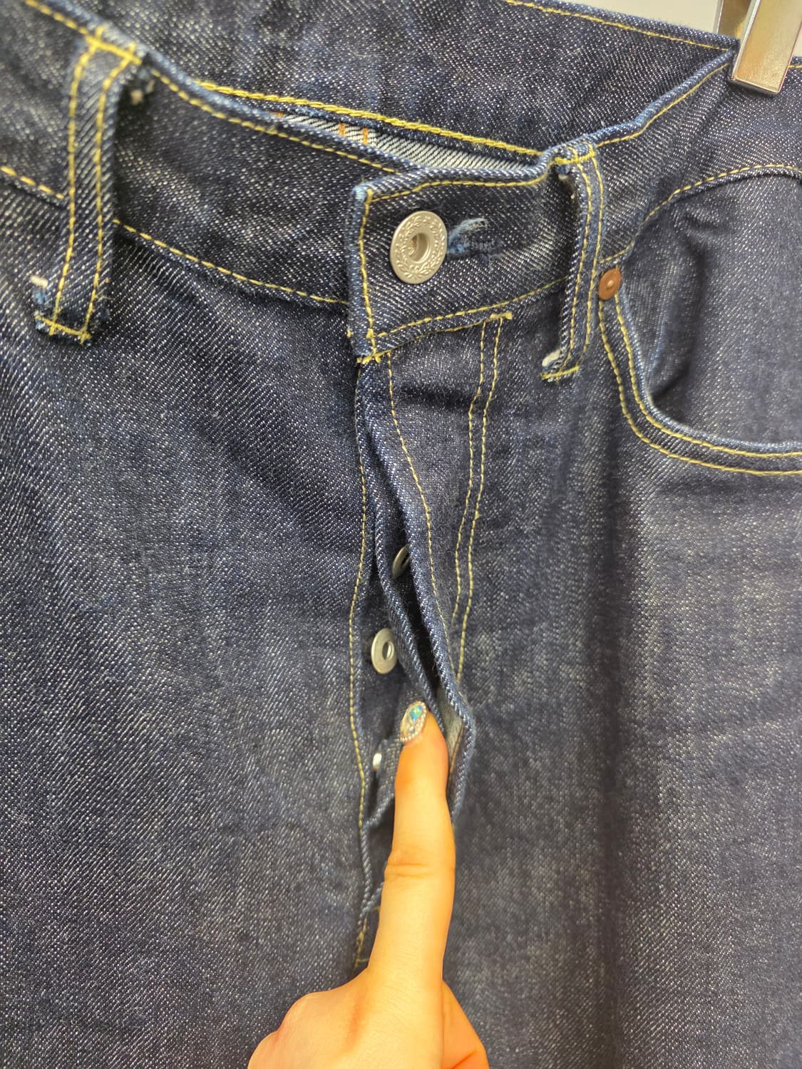 아웃스탠딩 셀비지 데님 팬츠 30 상품이미지3