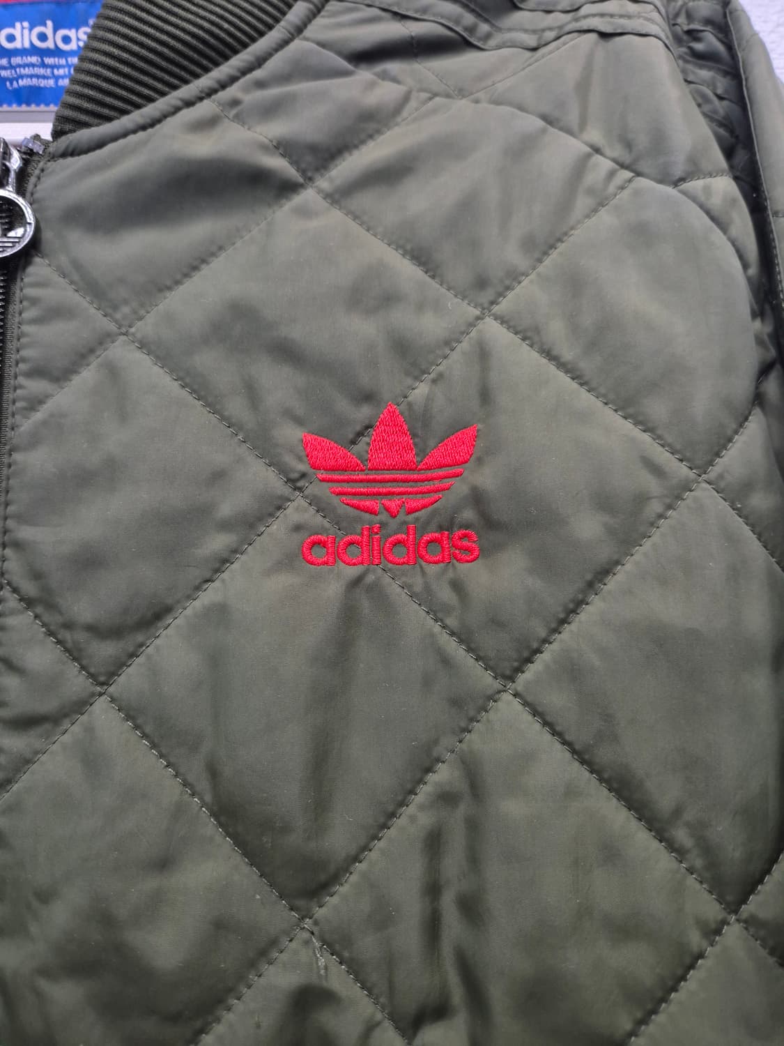 아디다스 파이어버드 퀄팅 자켓 / 100(정품) 상품이미지2