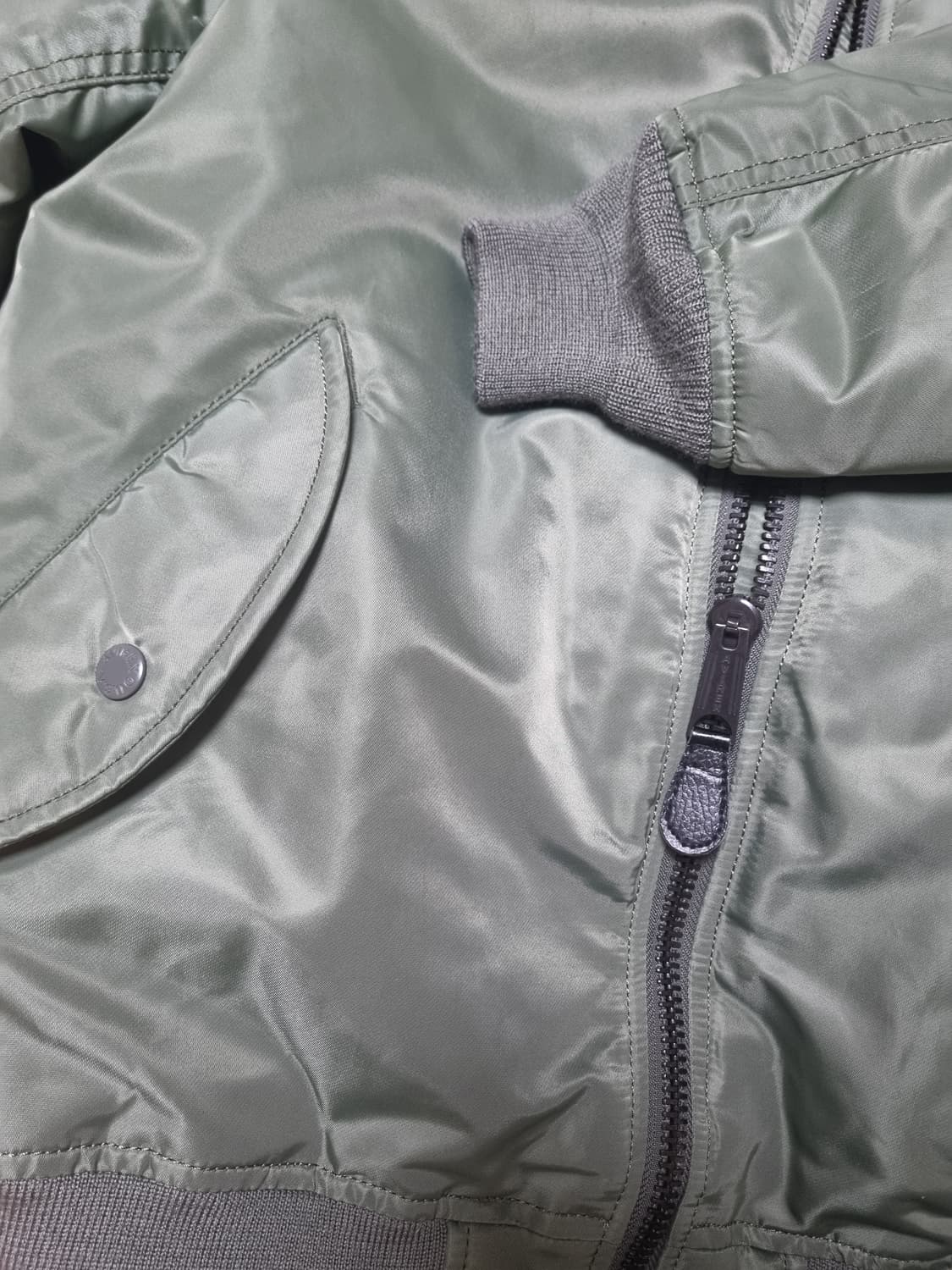 아비렉스 MA-1 마원 베이직 세이지 (XL) 상품이미지4