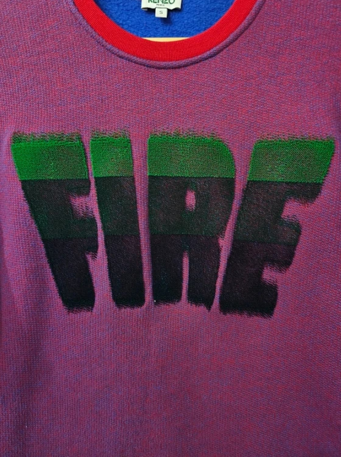 KENZO 겐조 FIRE 반팔 티셔츠 55 상품이미지3