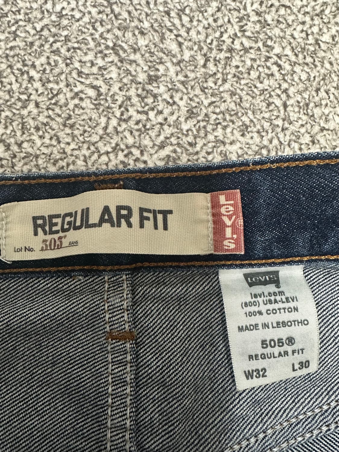 리바이스 505 청바지 상품이미지4