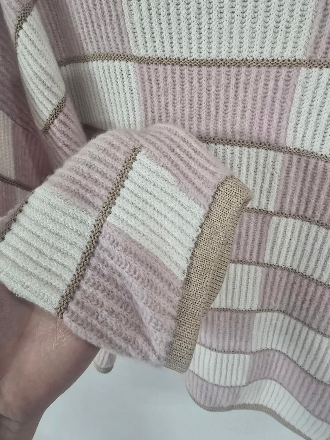 한섬 클럽모나코 23fw 부드러운 반목 니트티 상품이미지5