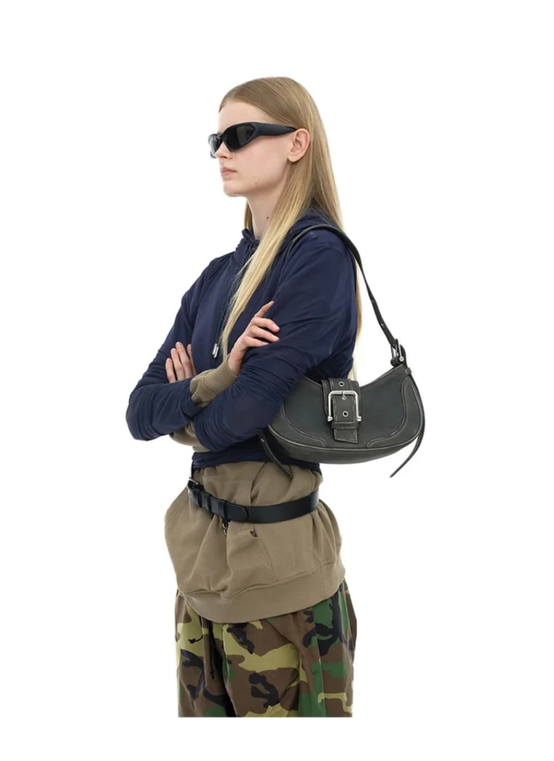 오소이 호보백 HOBO BROCLE _ VINTAGE BROWN 상품이미지1