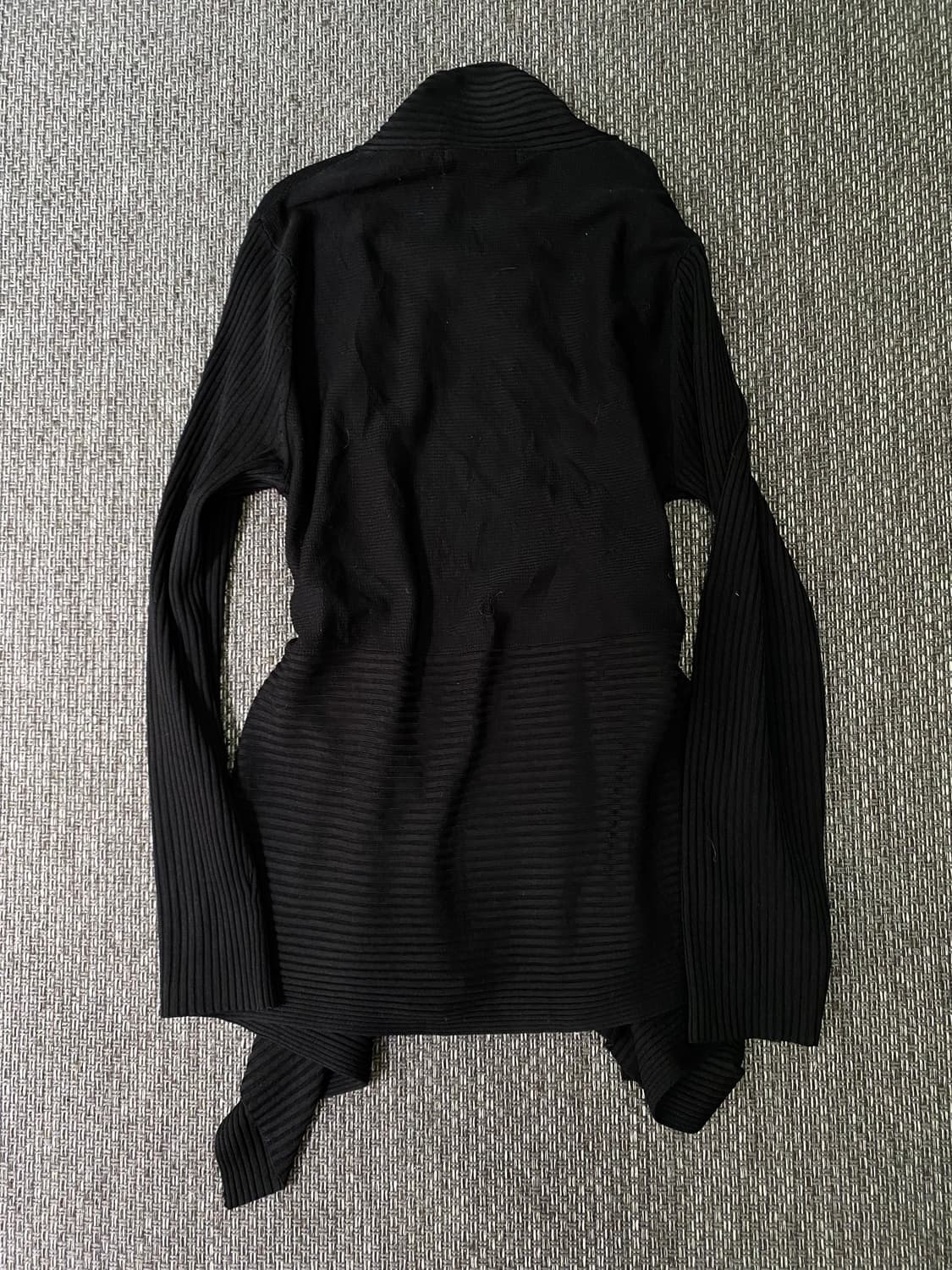 Chic Mood Loose-Fit Black Cardigan 상품이미지5