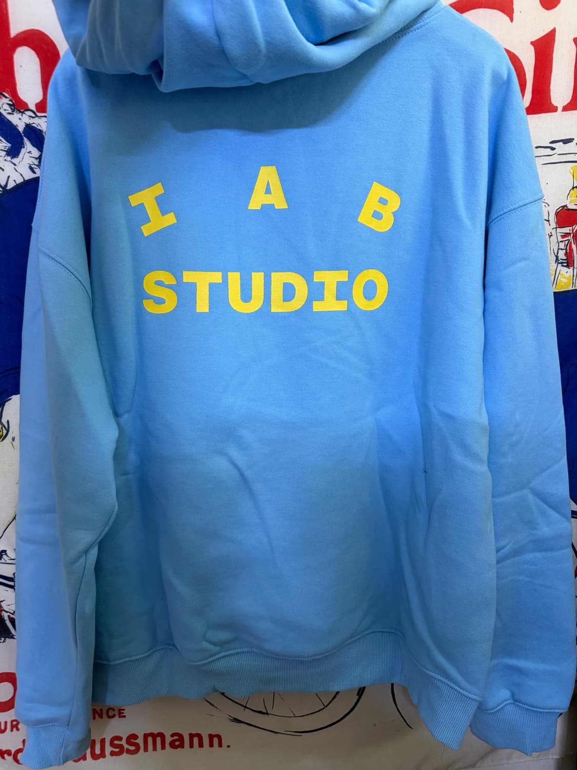 아이앱 후드티 스카이블루 XL 상품이미지2