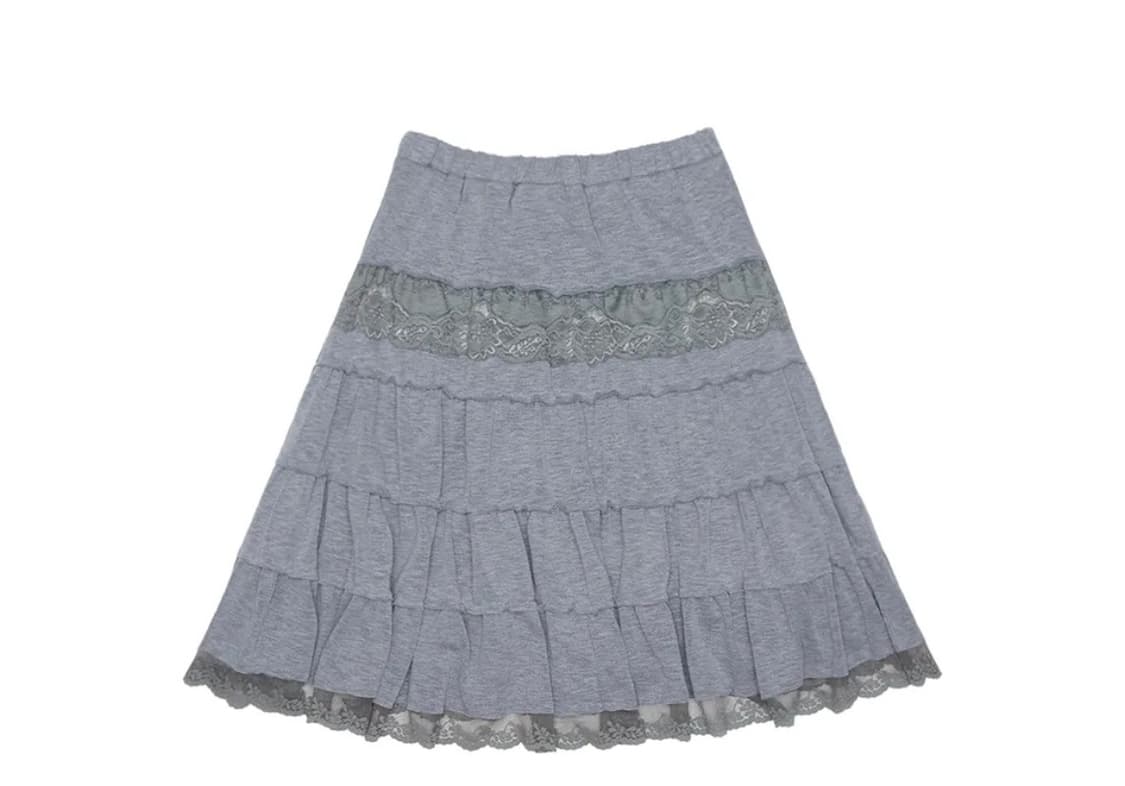 콜로신스 테일 미디 스커트 상품이미지2