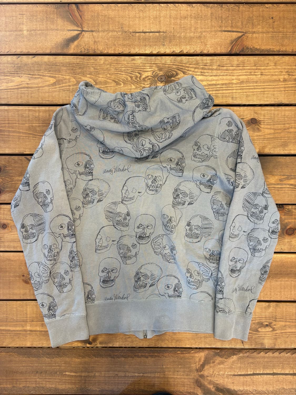 히스테릭글래머 스컬 후드집업 상품이미지9