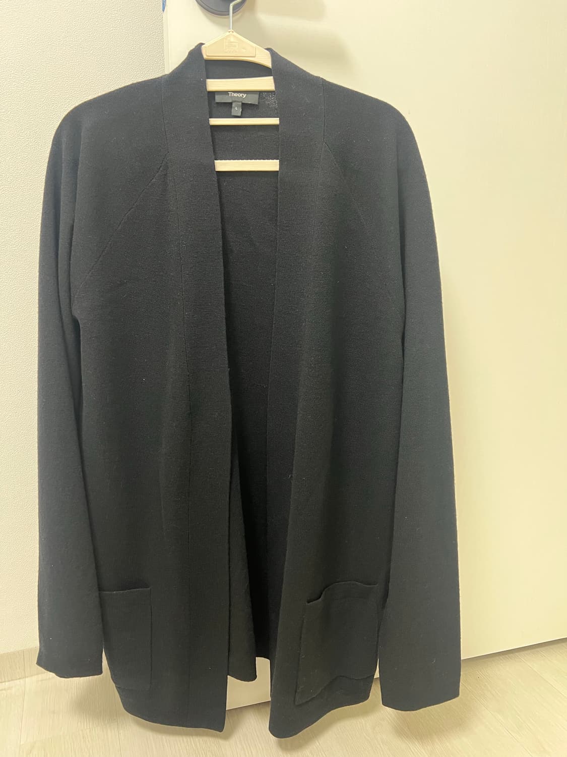 띠어리 녹스 가디건 블랙 L 상품이미지1