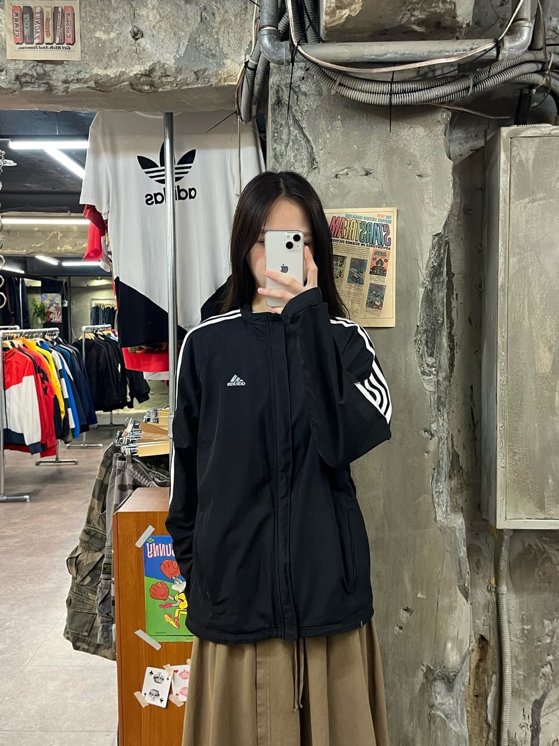 아디다스 바람막이 블랙 95 #csz1090 상품이미지2