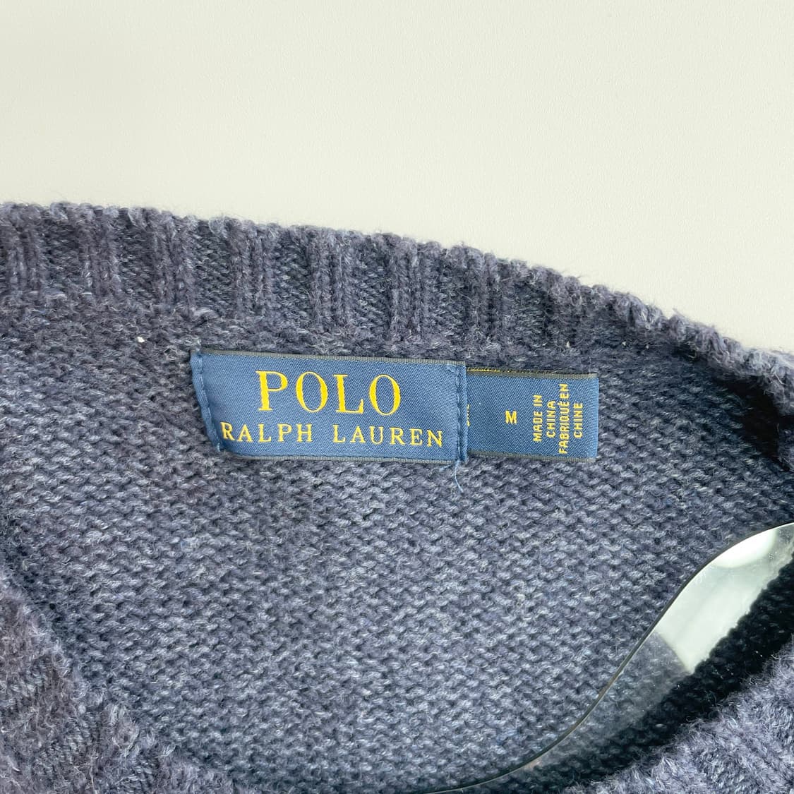 C1 폴로 랄프로렌 성조기 아이코닉 플래그 스웨터 M사이즈 상품이미지5