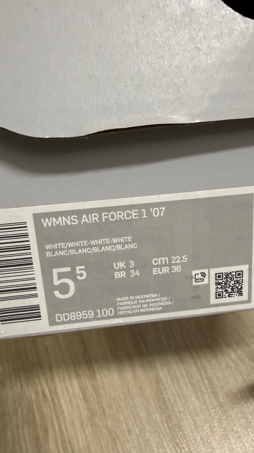 나이키 W 에어포스 1 ‘07 225 상품이미지2