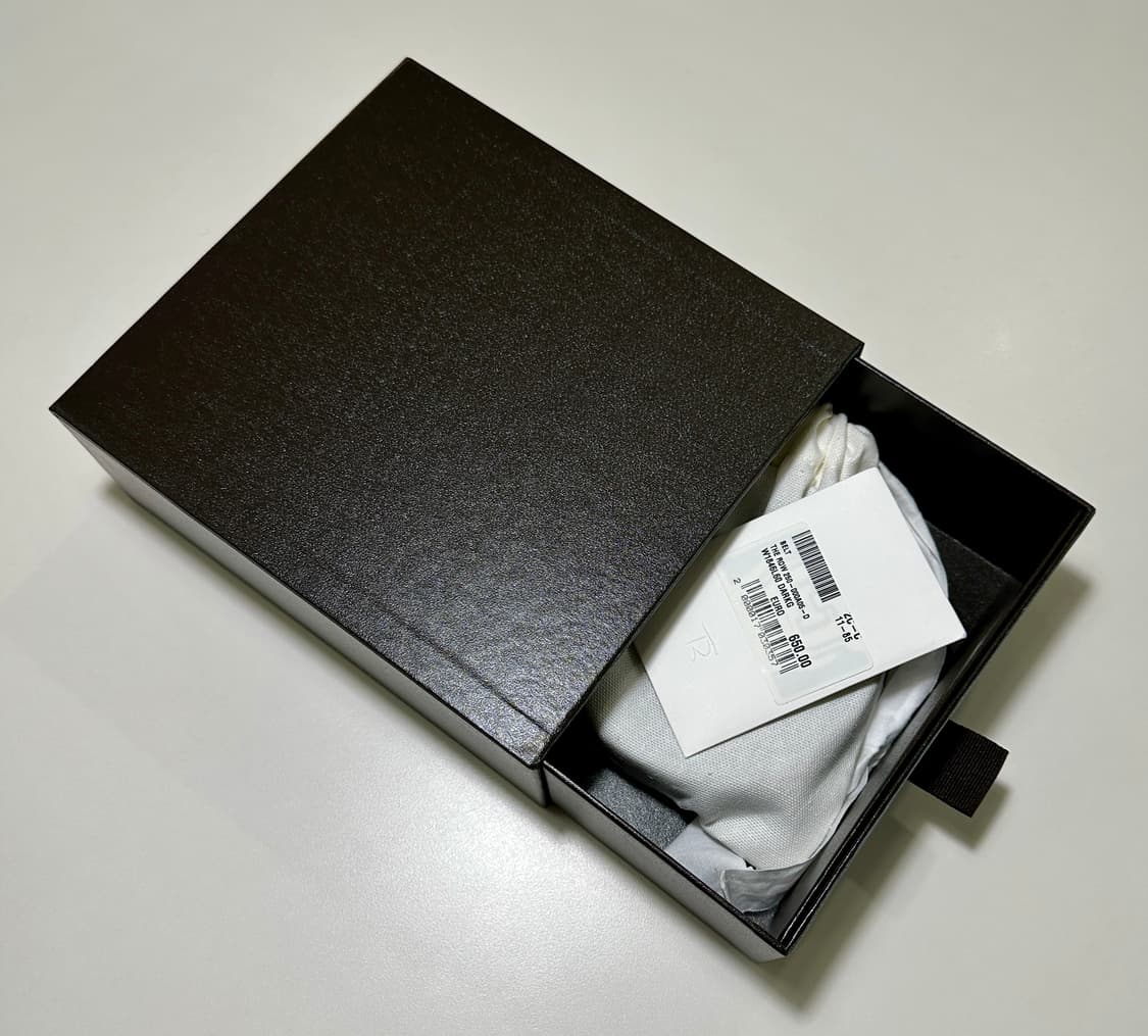 더 로우 맥시 클래식 가죽 벨트 다크 브라운 85사이즈 신품 더로우 상품이미지4