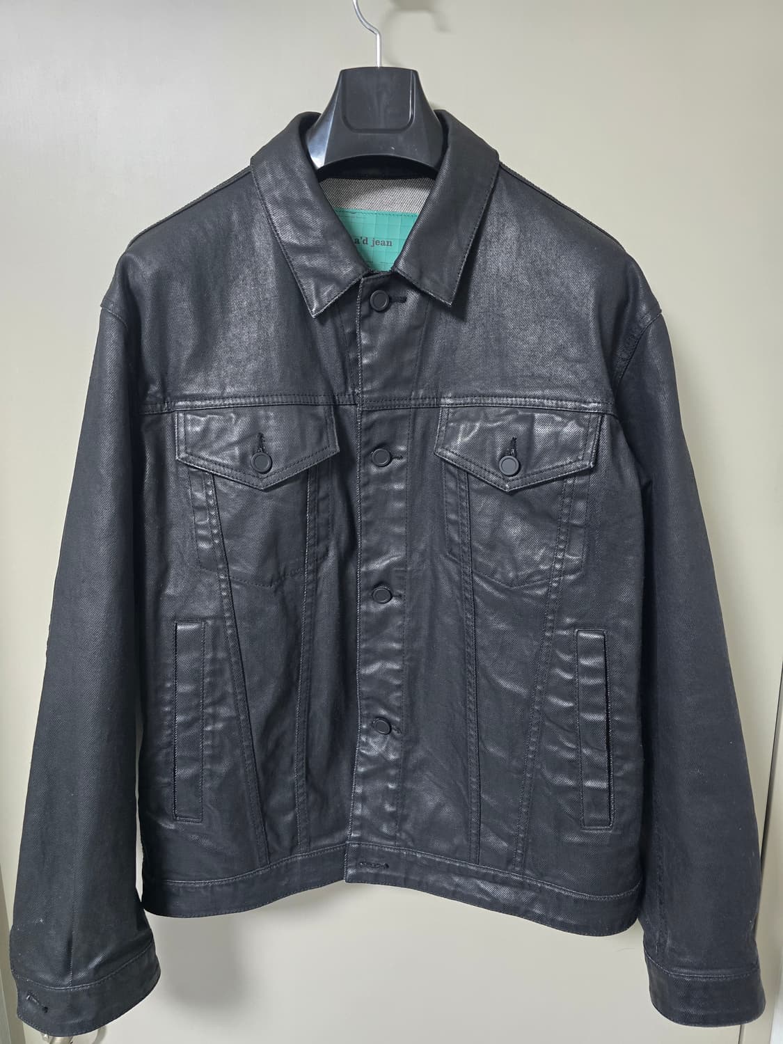 코팅 데님 자켓 상품이미지3