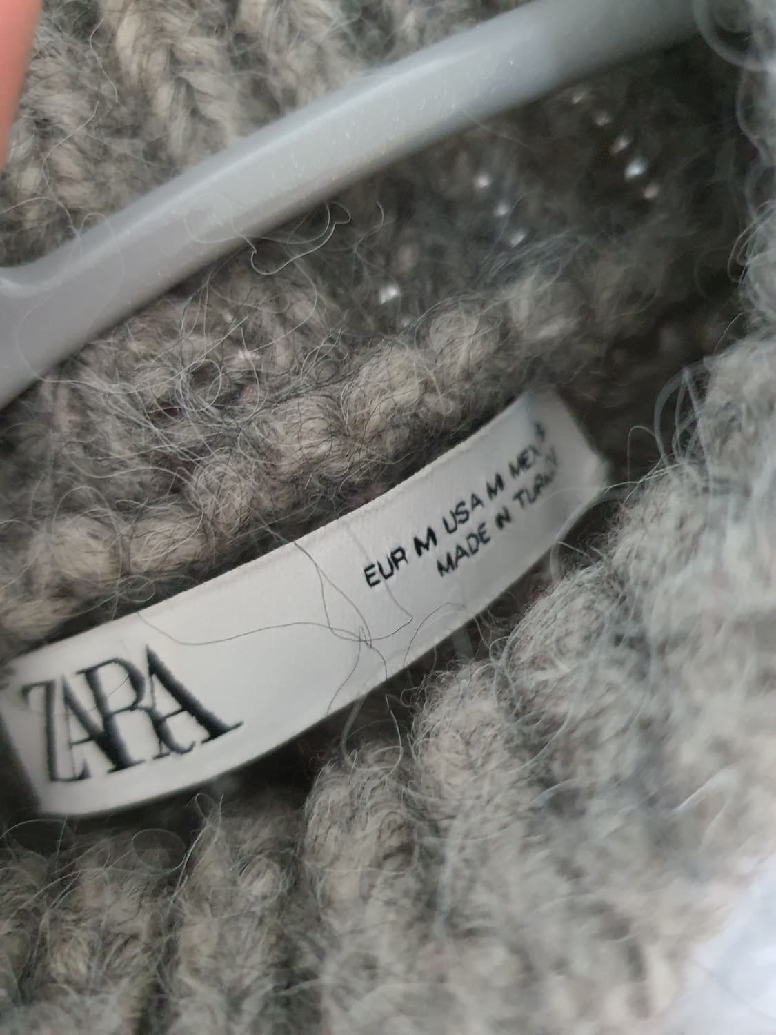zara 자라 크롭 니트 M 상품이미지6