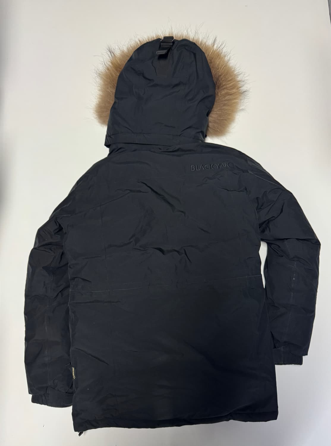 여성 블랙야크 고어텍스 구스다운 라쿤퍼 패딩 점퍼 상품이미지2