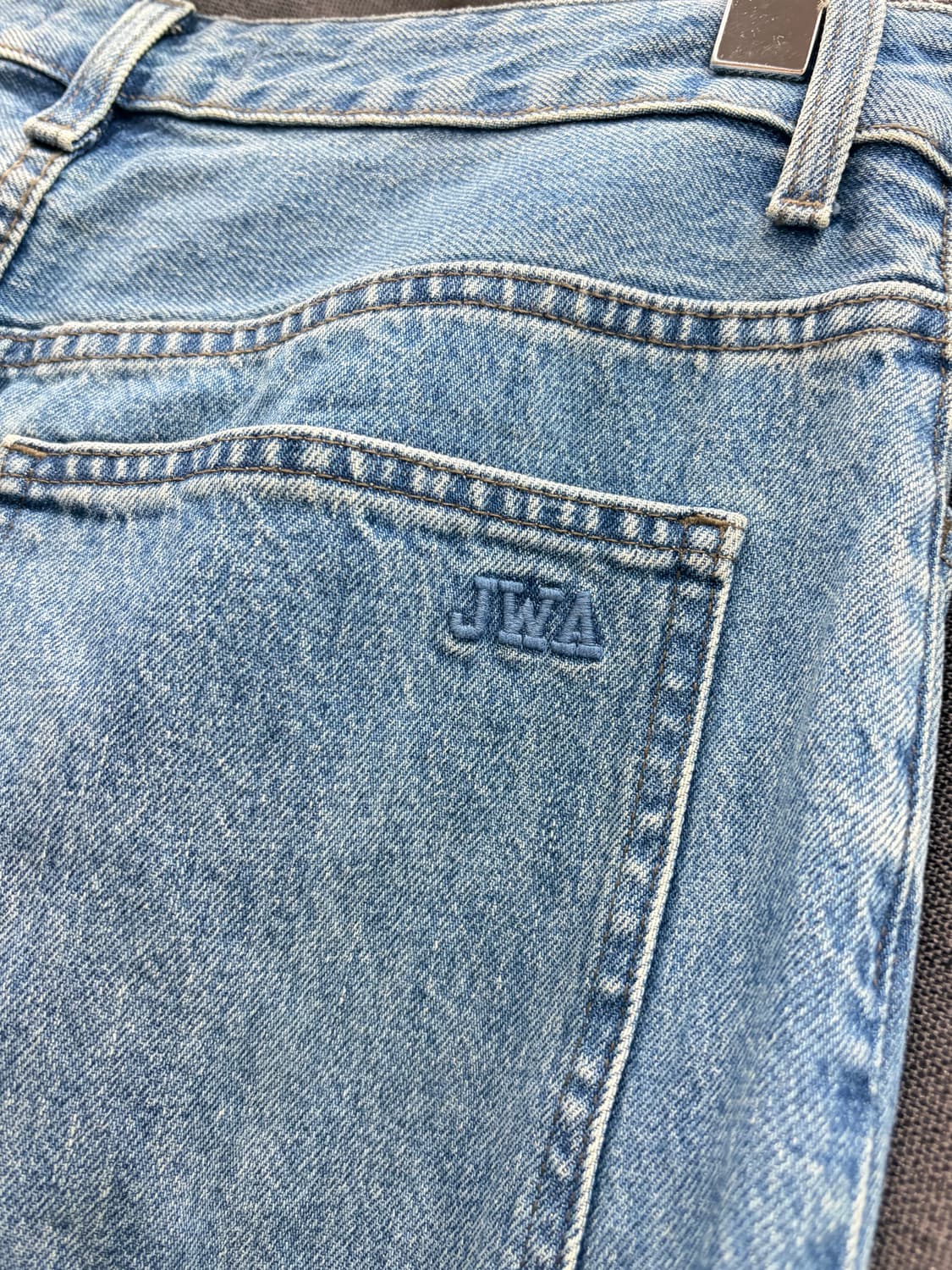 유니클로 JW Anderson 워크웨어 데님 워싱 와이드 팬츠 상품이미지3