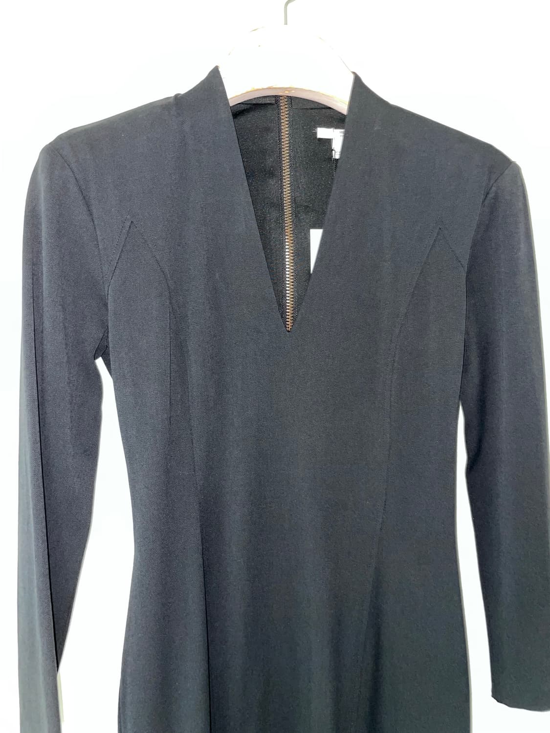 HELMUT LANG deep v-neck slim dress 상품이미지4