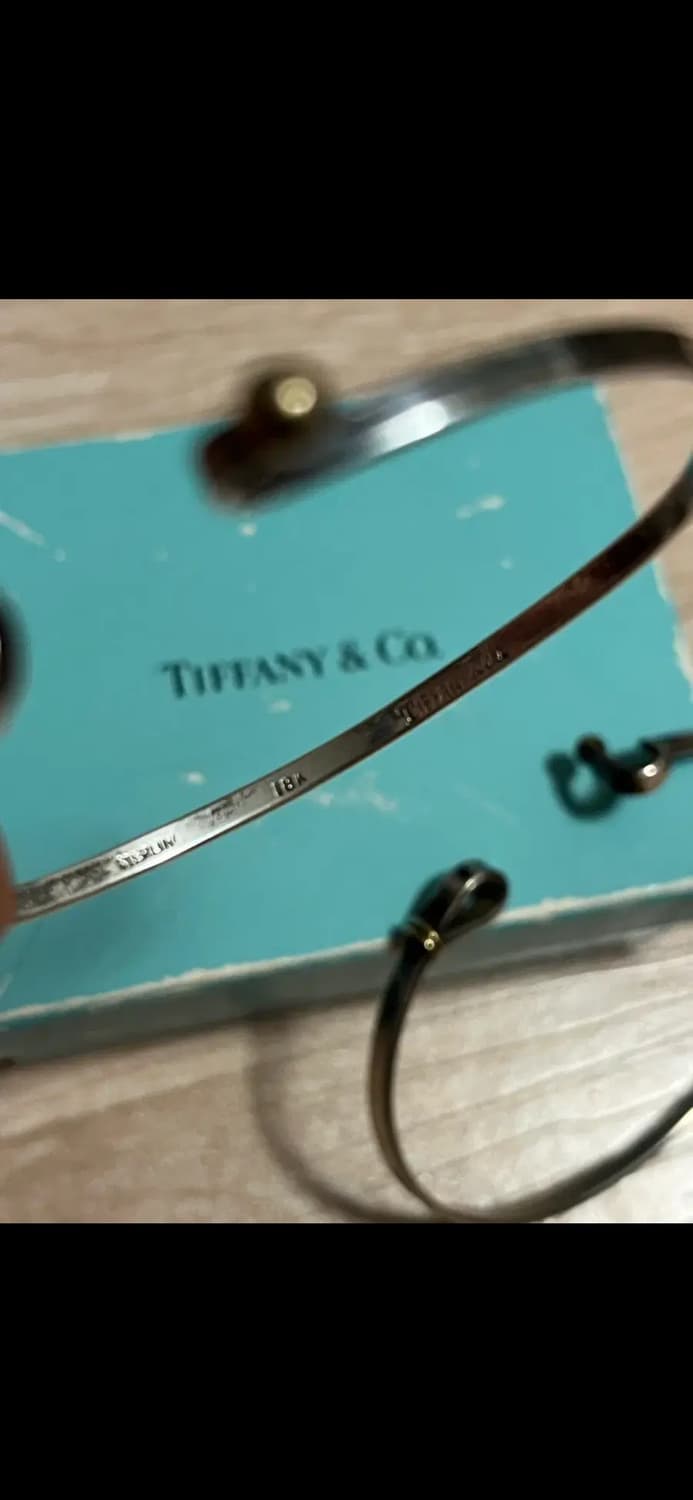 빈티지 티파니 후크아이 뱅글 커플 상품이미지6