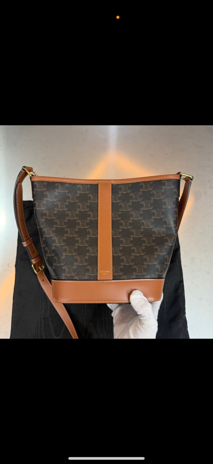 [리오브전포점] 셀린느 트리오페 스몰 버킷백 상품이미지1