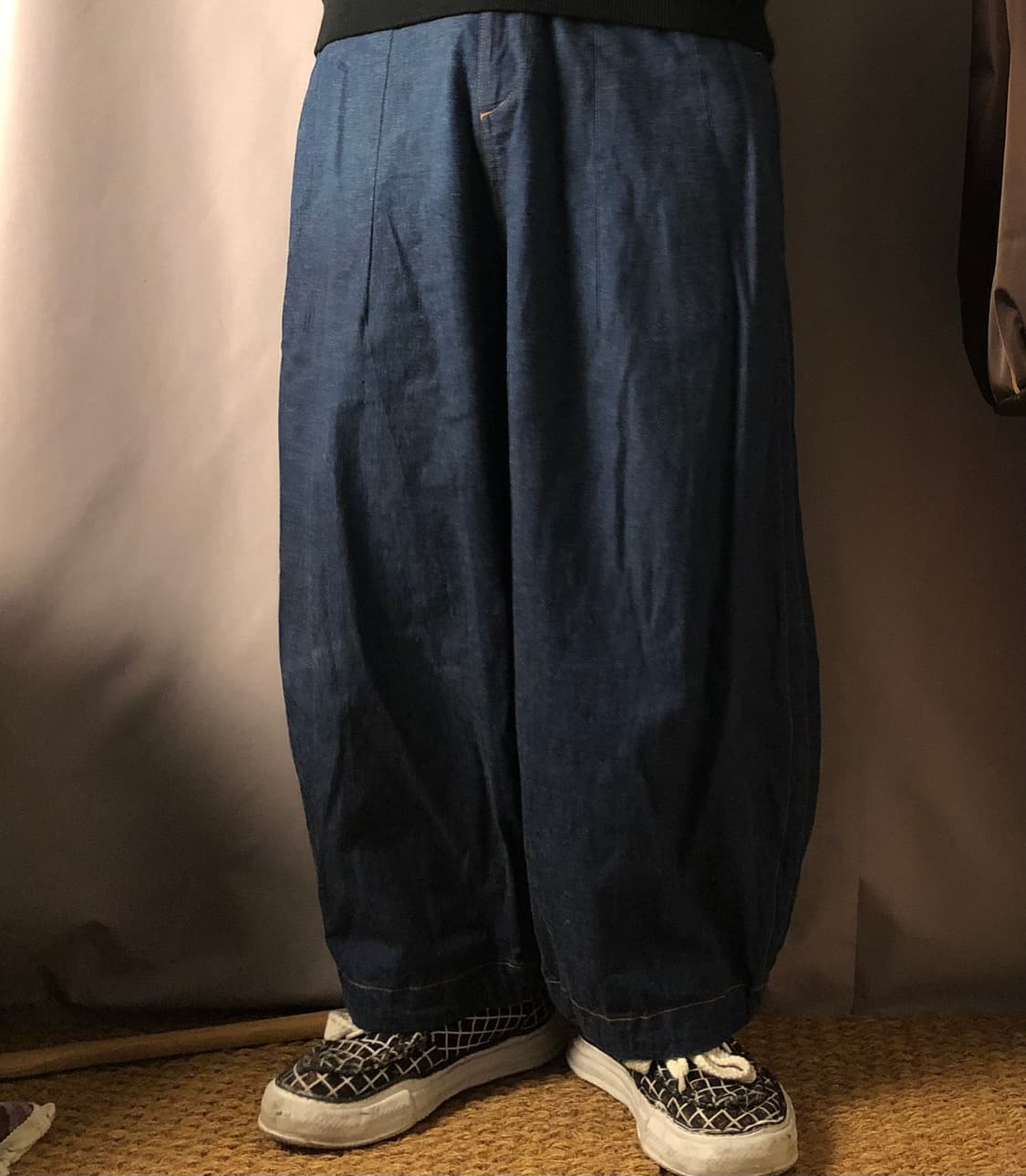사스콰치패브릭스 와이드데님 상품이미지1