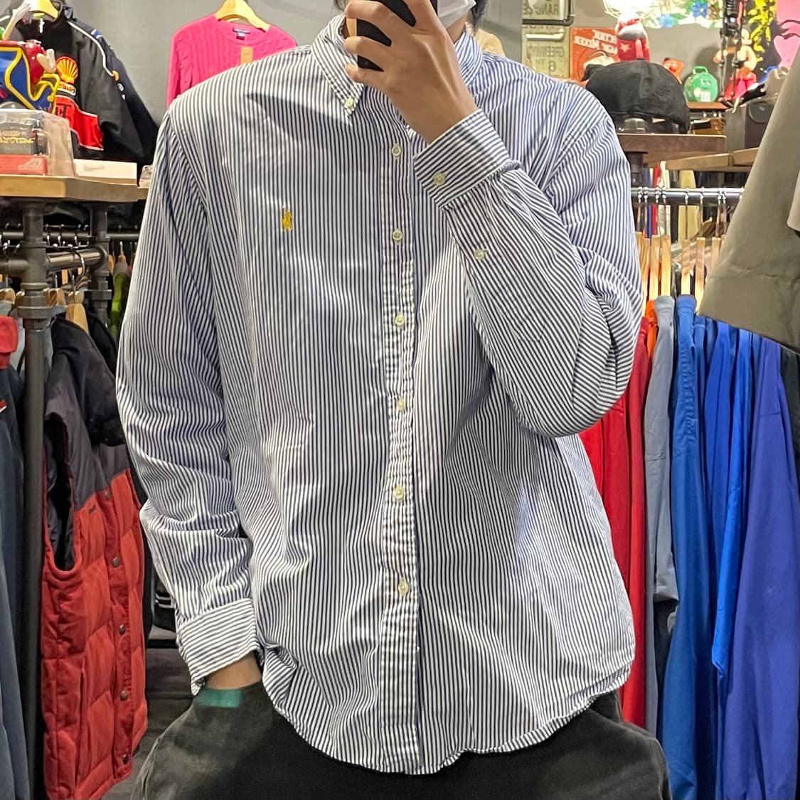 [IM] Polo 폴로랄프로렌 스트라이프 긴팔셔츠 상품이미지1