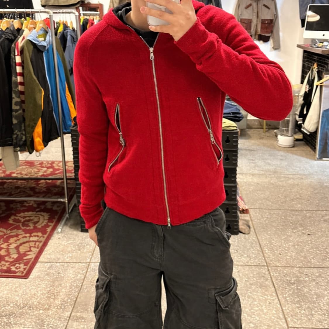 00s Cp컴퍼니 고글 니트집업 상품이미지7