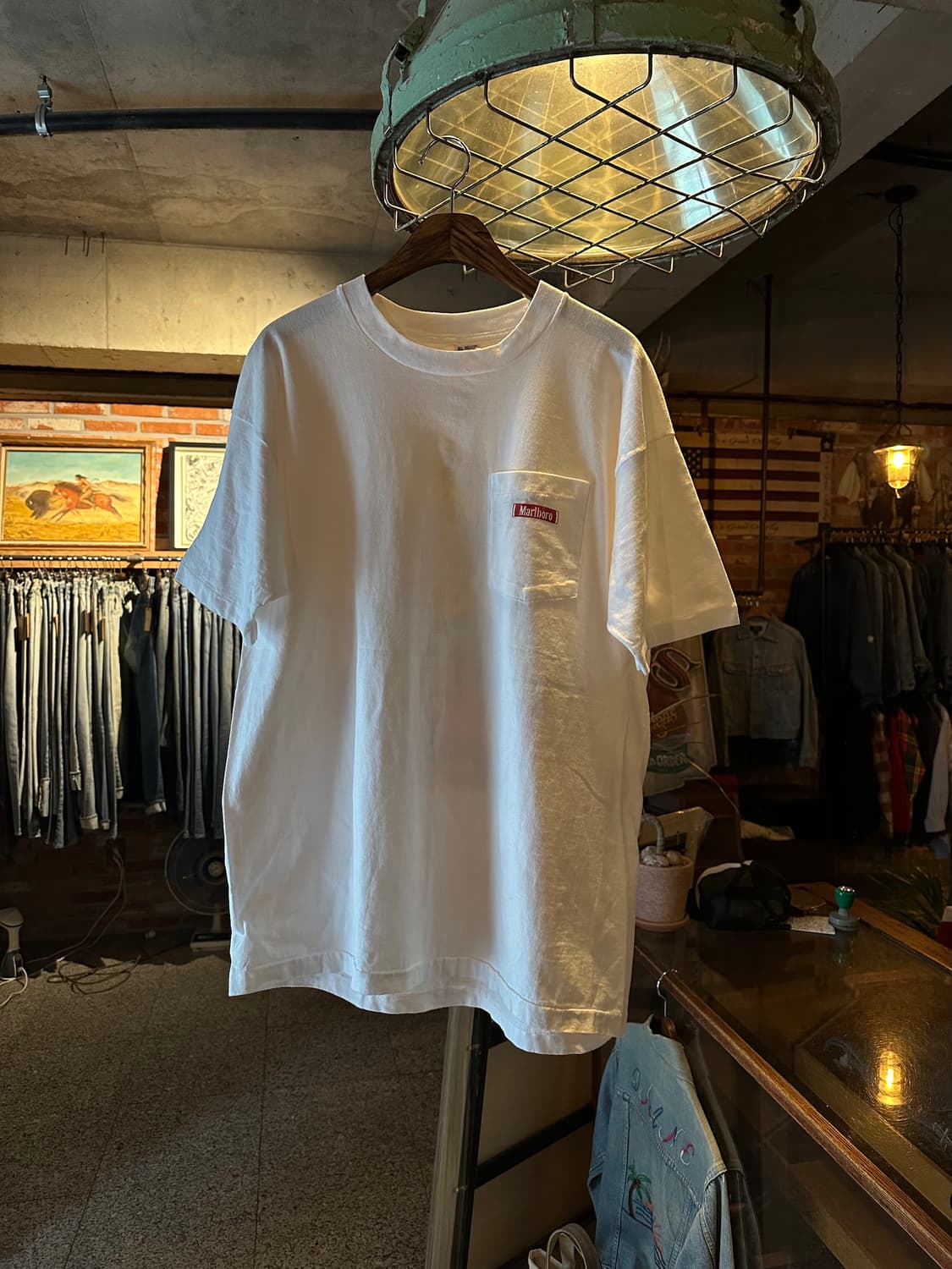 90s USA Vintage Marlboro T Shirt 상품이미지3