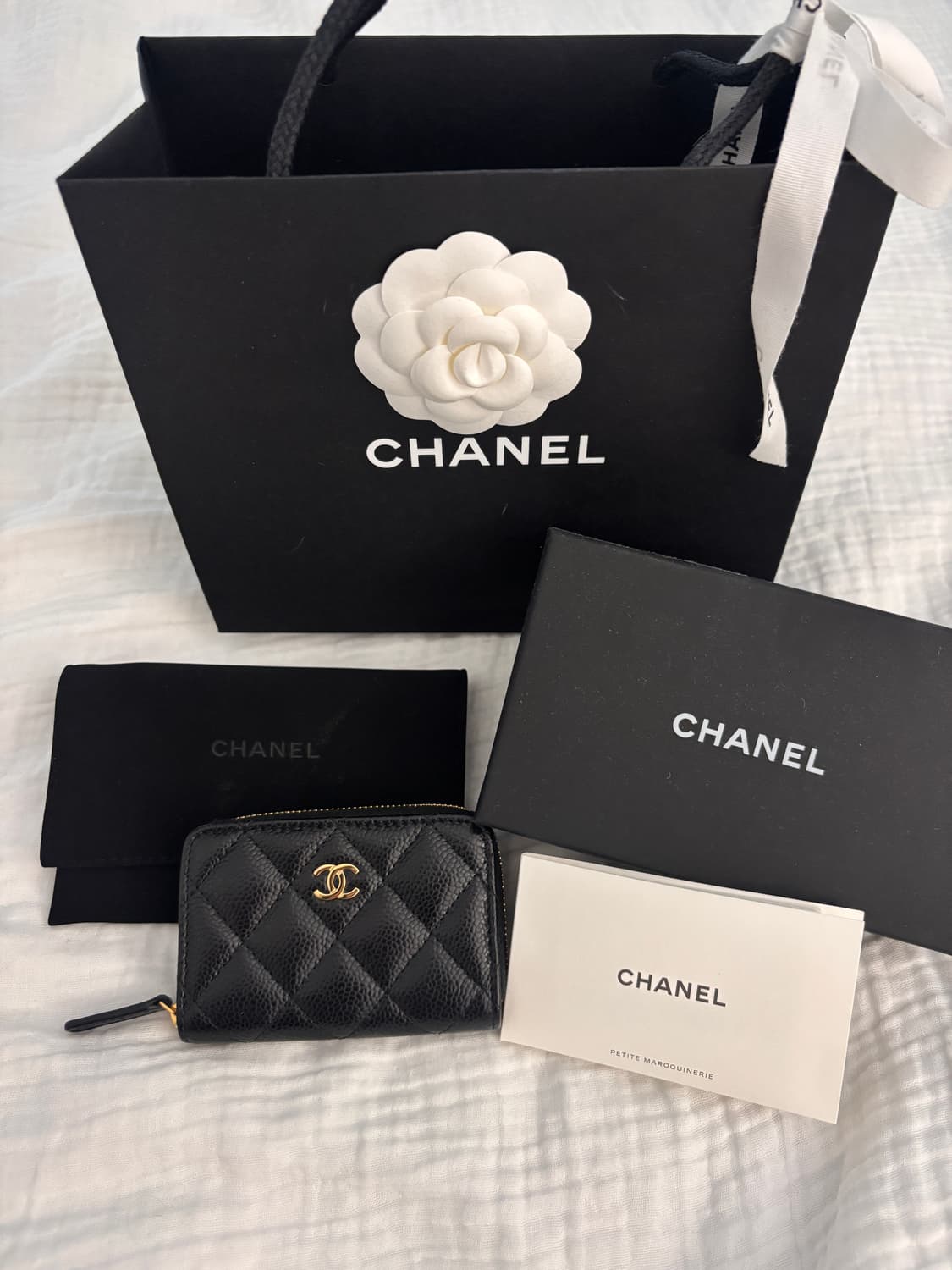 Chanel 샤넬 클래식 지퍼 카드지갑 상품이미지4