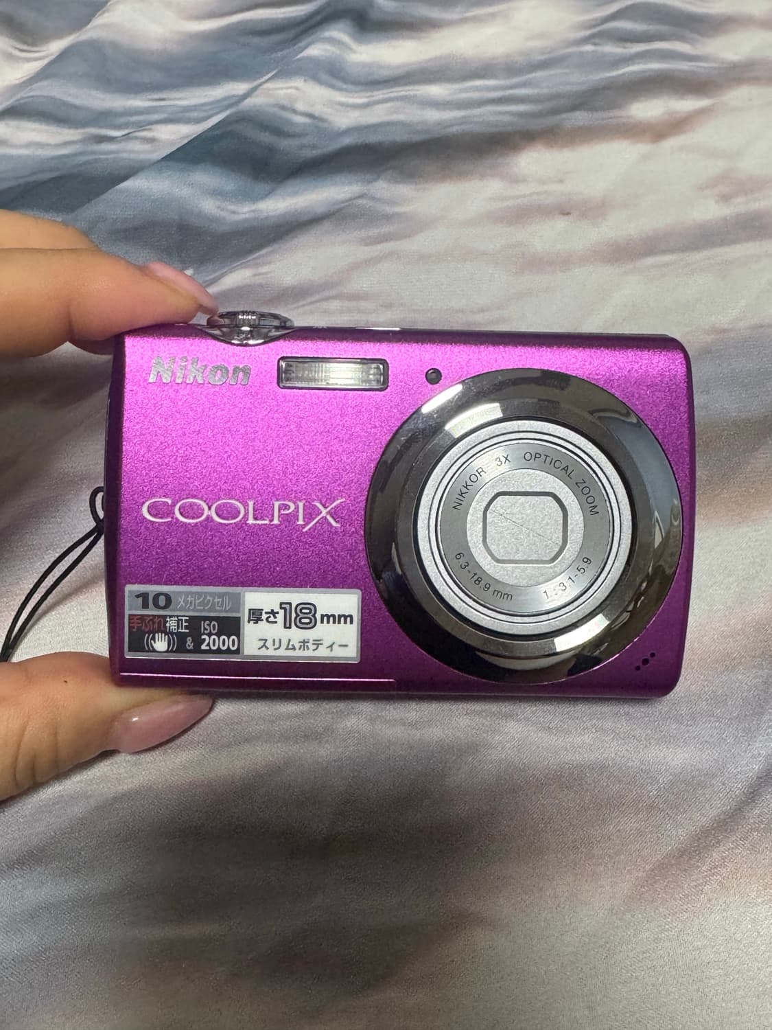 니콘 쿨픽스 s220 핑크 💕풀박 coolpix 디카 /초미품🩷✨ 상품이미지1