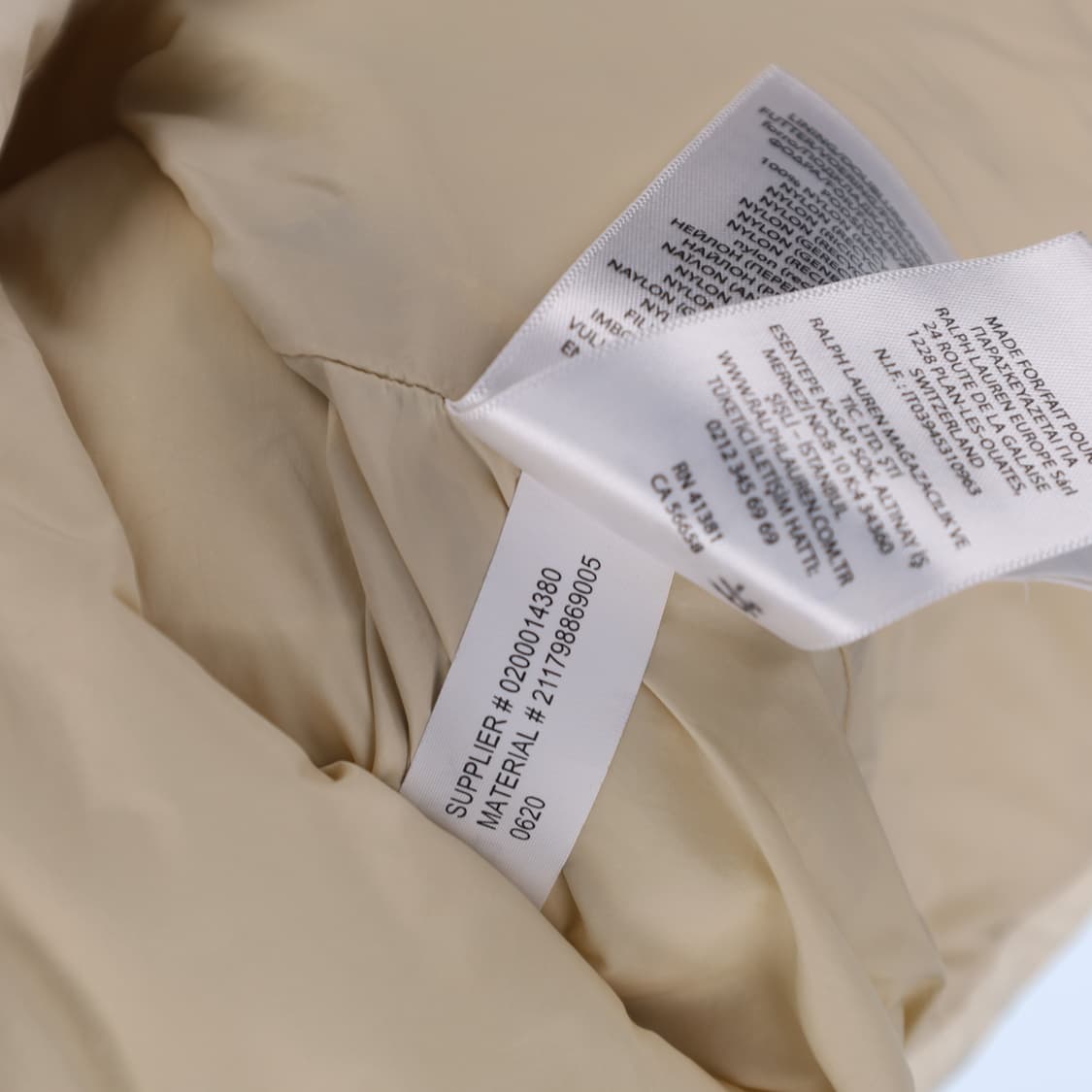 XS 폴로 랄프로렌 여성 경량 패딩 조끼 N7461 상품이미지6