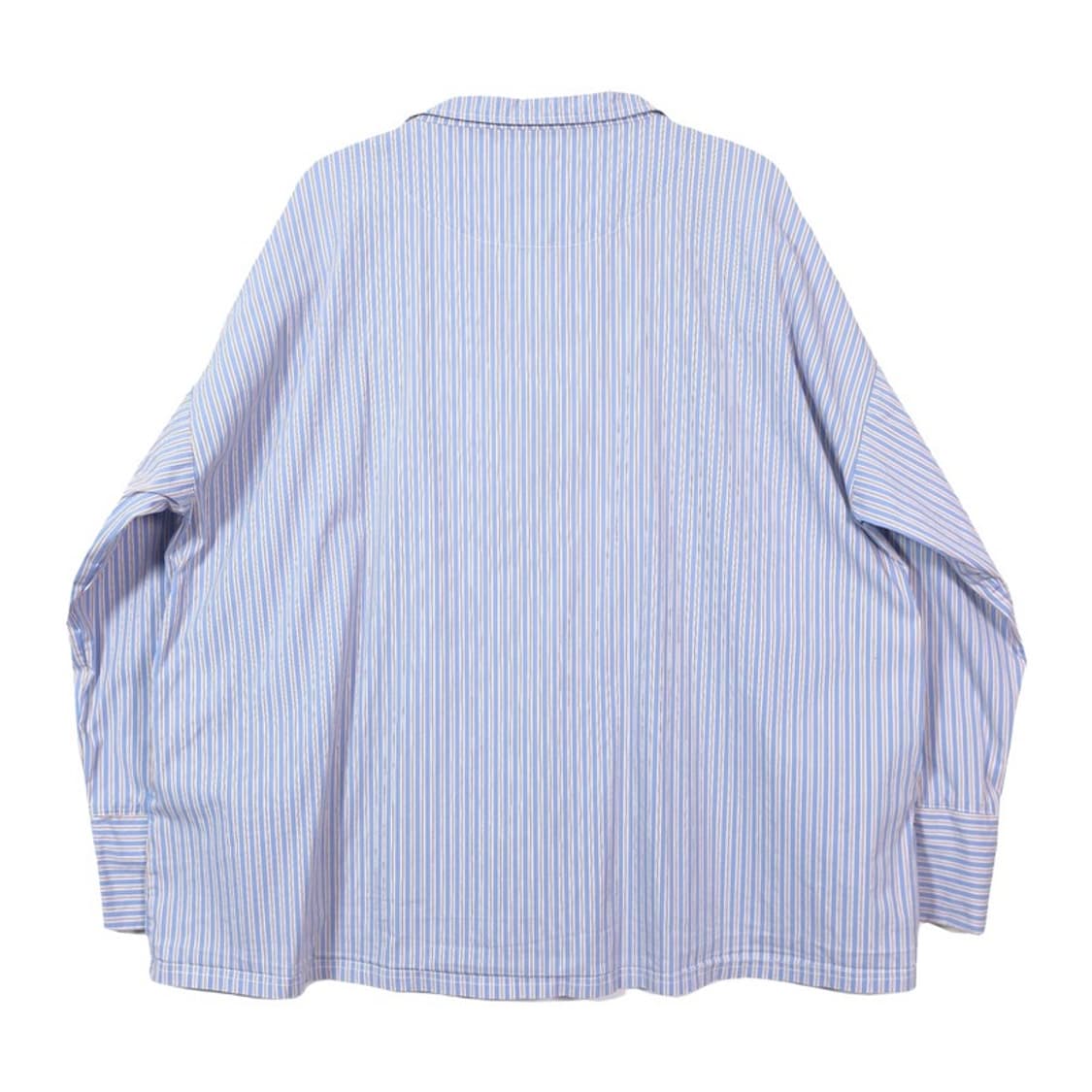 오깃 오픈카라 멀티 스트라이프 셔츠 XL 상품이미지2