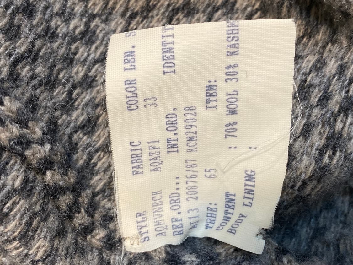 라르디니 와플 브이넥 스웨터 상품이미지5