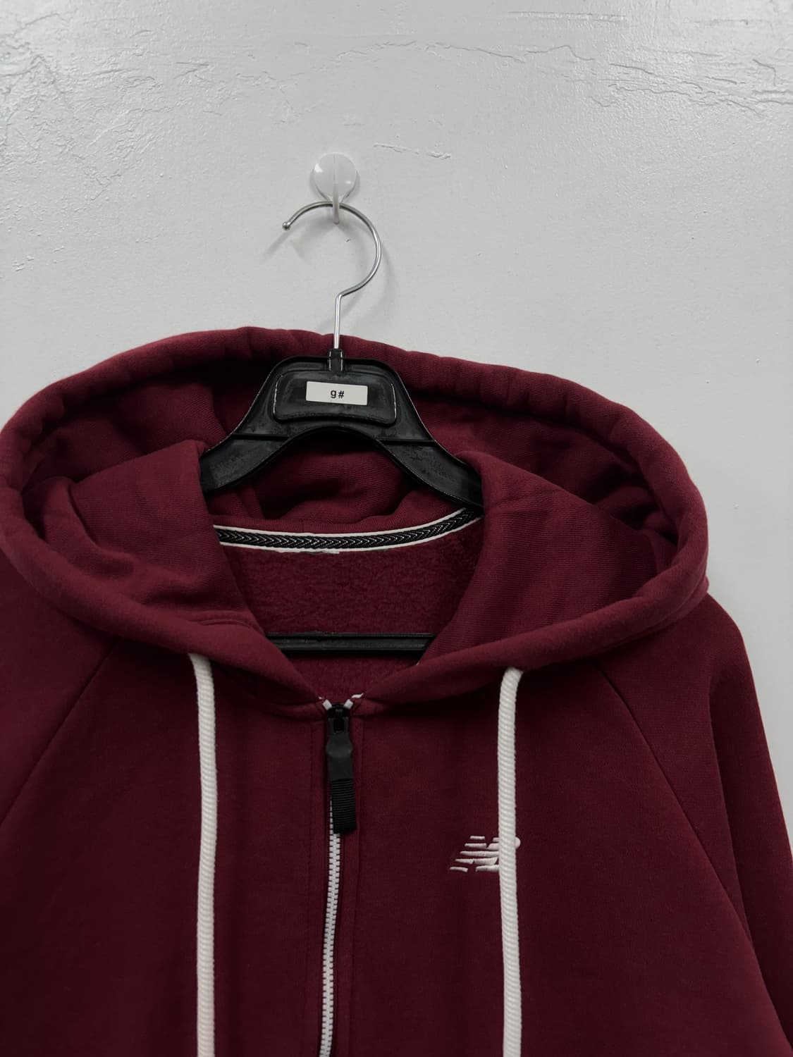 뉴발란스 반집업 후드티 상품이미지2